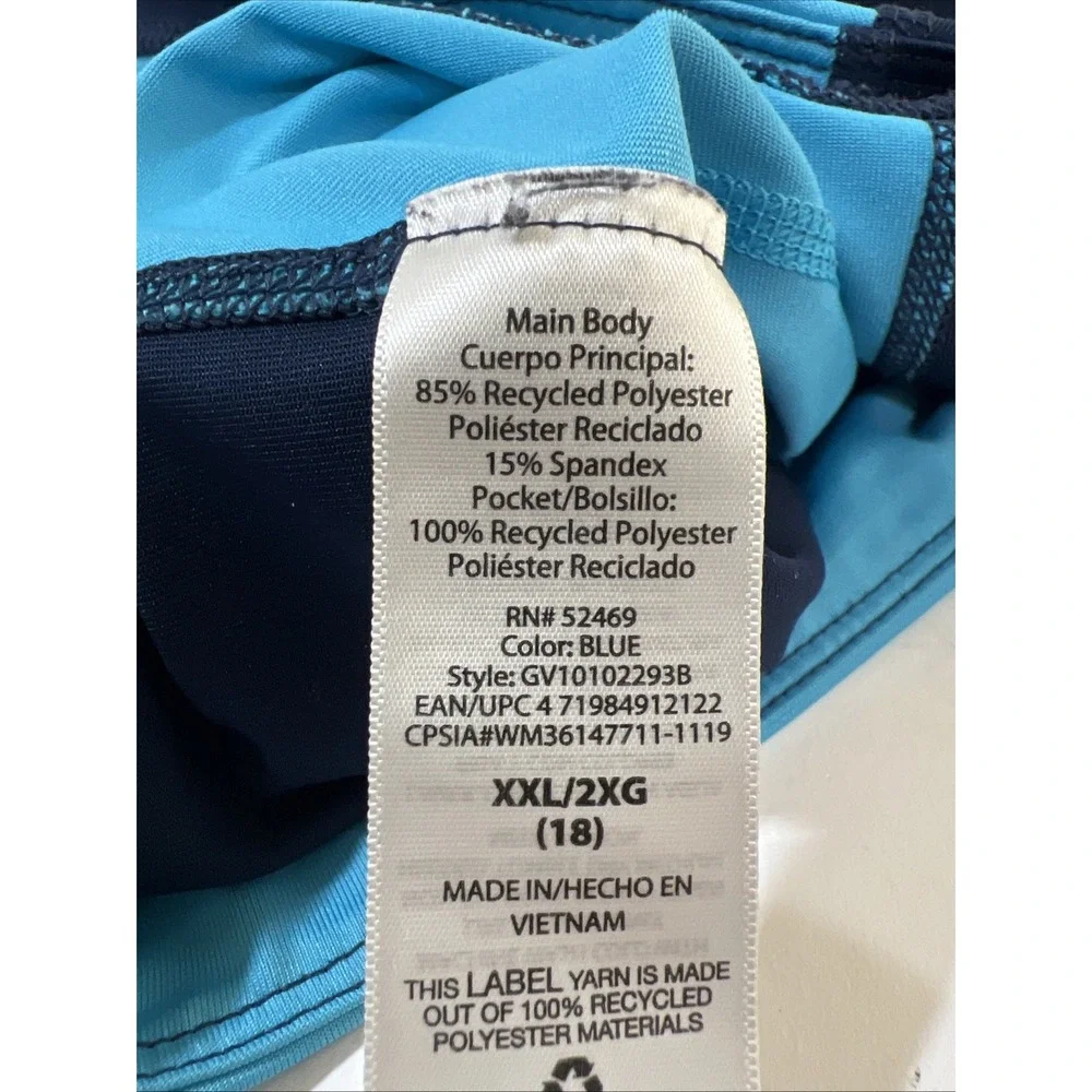Girls Avia Athletic‎ Leggings Size XXL (18) Blue